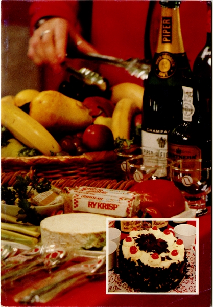 Image: menu: Northwest Orient Airlines