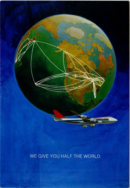 Image: menu: Northwest Orient Airlines