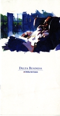 Image: menu: Delta Air Lines, Business Class