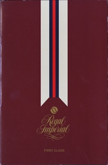 Image: menu: Northwest Orient Airlines, Regal Imperial (First) Class