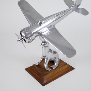 Image #1: tabletop airplane with walrus