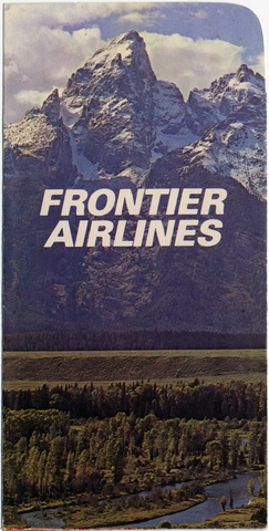 Ticket jacket: Frontier Airlines