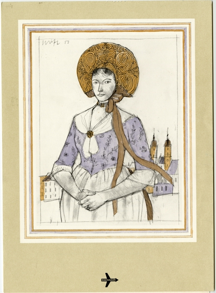 Image: menu: Swissair, First Class