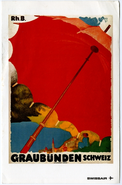 Image: menu: Swissair, First Class