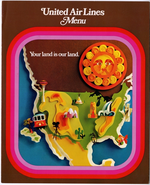 Image: menu: United Air Lines