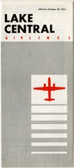 Image: timetable: Lake Central Airlines