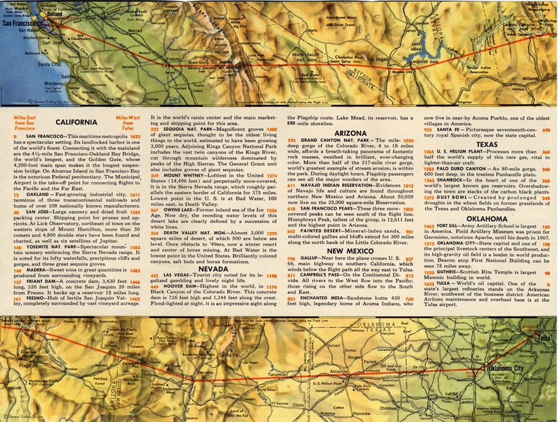 Image: brochure: American Airlines, general service