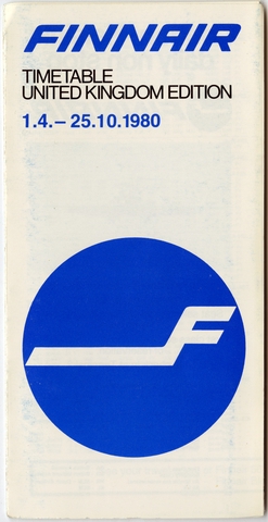 Timetable: Finnair, United Kingdom