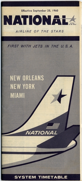 Image: timetable: National Airline of the Stars