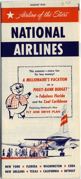 Image: timetable: National Airlines