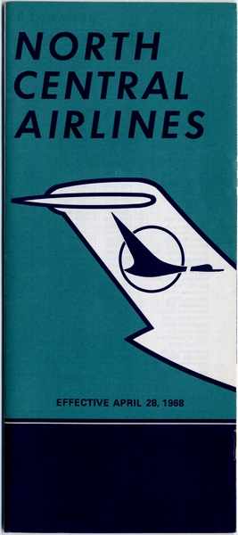 Image: timetable: North Central Airlines