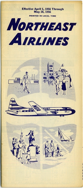 Image: timetable: Northeast Airlines