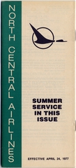 Image: timetable: North Central Airlines