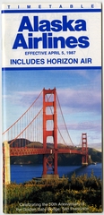 Image: timetable: Alaska Airlines, Horizon Air