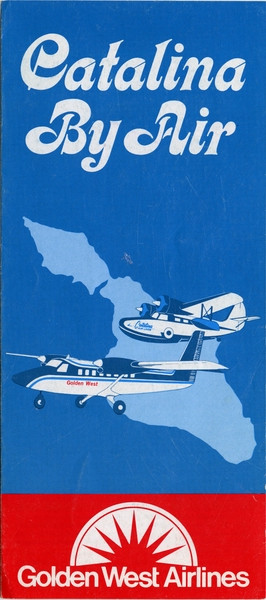 Image: timetable: Catalina Air Lines, Golden West Airlines