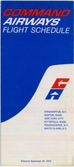 Image: timetable: Command Airways