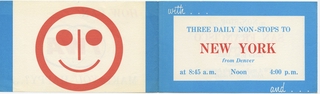 Image: brochure: TWA (Trans World Airlines), Boston - New York - San Francisco