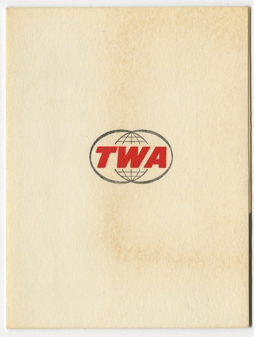 Souvenir photo folder: TWA (Trans World Airlines)