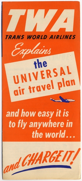 Image: brochure: TWA (Trans World Airlines), general service