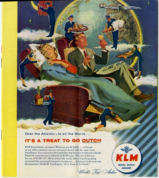Image: timetable: KLM (Royal Dutch Airlines)