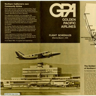 Image #2: timetable: Golden Pacific Airlines