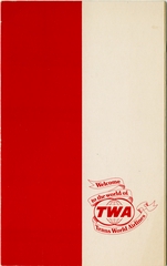 Image: menu: TWA (Trans World Airlines)