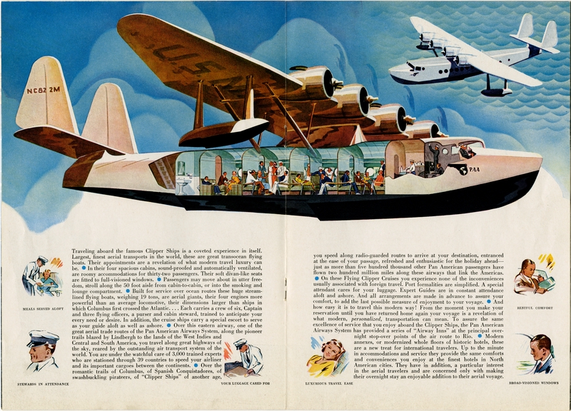 Image: brochure: Pan American Airways, Rio de Janeiro