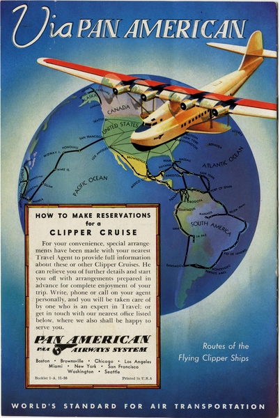 Image: brochure: Pan American Airways, West Indies