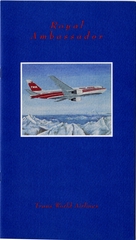 Image: menu: TWA (Trans World Airlines), Royal Ambassador (First) Class