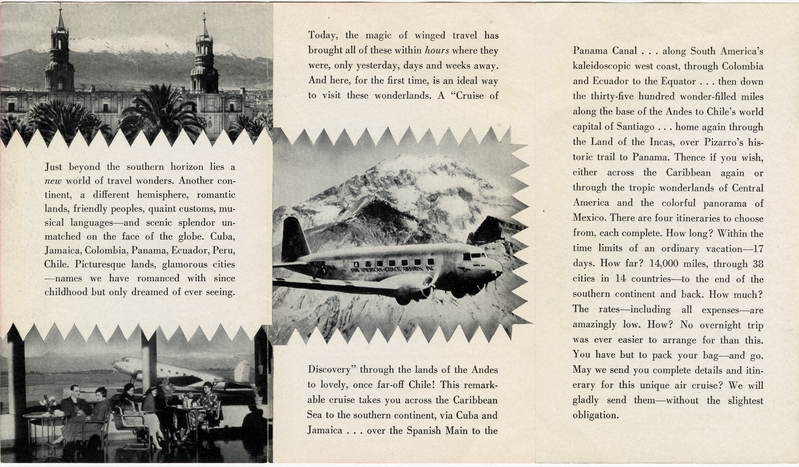 Image: brochure: Pan American Airways, Chile