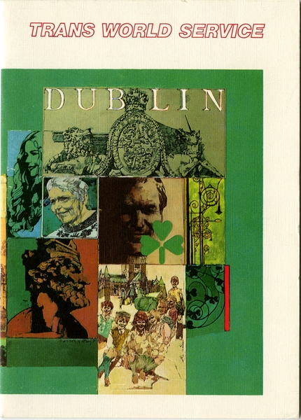 Image: menu: TWA (Trans World Airlines)