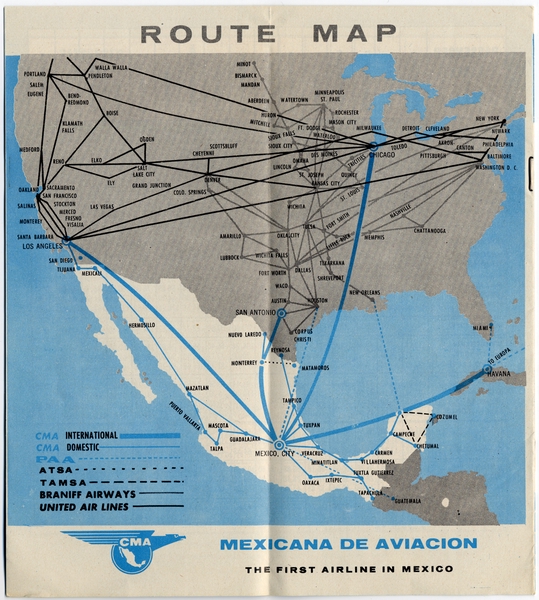 Image: timetable: Mexicana de Aviacion