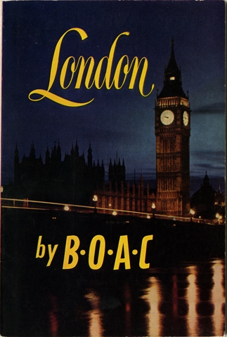Tourist information: British Overseas Airways Corporation (BOAC)