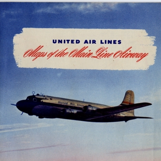 Image #1: route map: United Air Lines