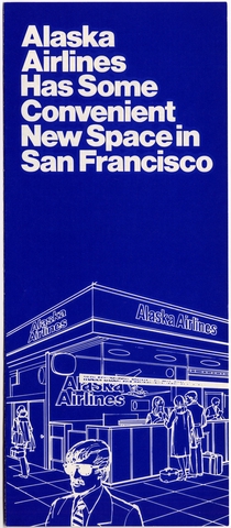 Brochure: Alaska Airlines, San Francisco International Airport (SFO)