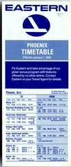 Image: timetable: Eastern Air Lines, Phoenix