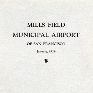 Image #1: report: Mills Field Municipal Airport of San Francisco, Buckley & Curtin