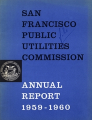 Image: annual report: San Francisco Public Utilities Commission, 1959/1960 [1 issue: 1959/1960]