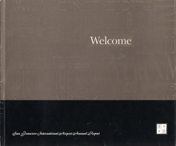 Annual report: San Francisco International Airport (SFO), 1991 [1 issue: 1991]