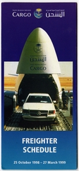 Image: timetable: Saudi Arabian Airlines, Freighter Schedule