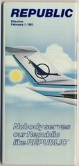 Image: timetable: Republic Airlines