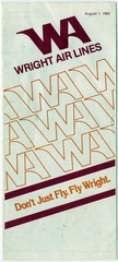 Image: timetable: Wright Airlines
