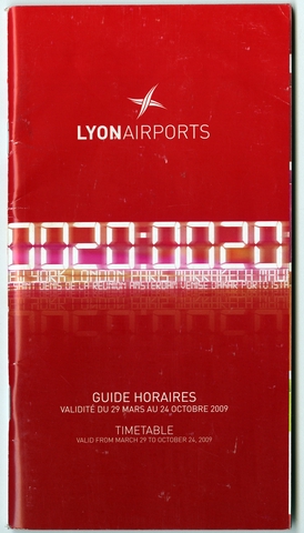 Timetable: Lyon Airports