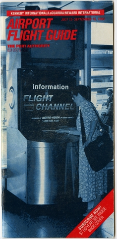 Timetable: Port Authority of New York and New Jersey (Kennedy, La Guardia, Newark Airports)
