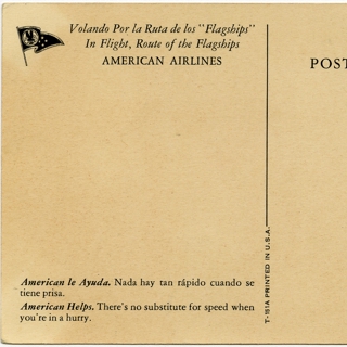 Image #2: postcard: American Airlines