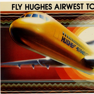 Image #1: postcard: Hughes Airwest, McDonnell Douglas MD-80