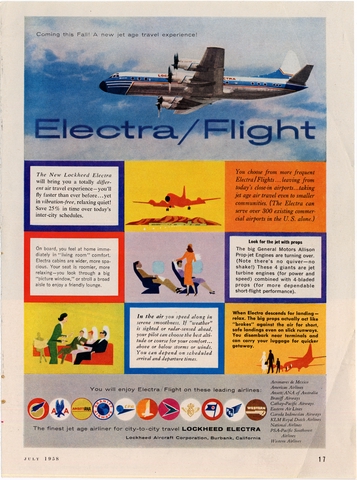 Advertisement: Lockheed L-188 Electra 