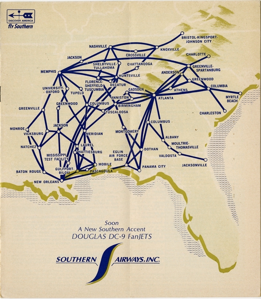 Image: timetable: Southern Airways