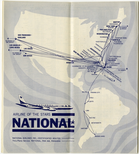 Image: timetable: National Airline of the Stars