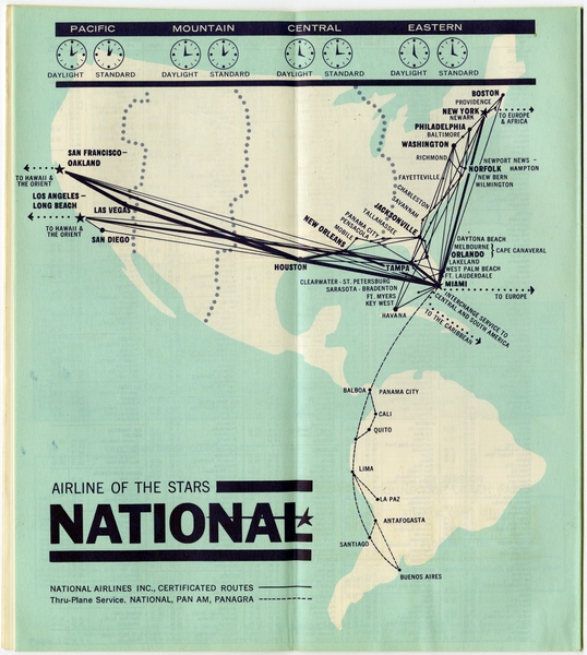 Image: timetable: National Airline of the Stars